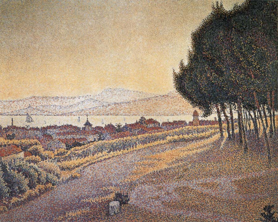 Paul Signac City Sunset